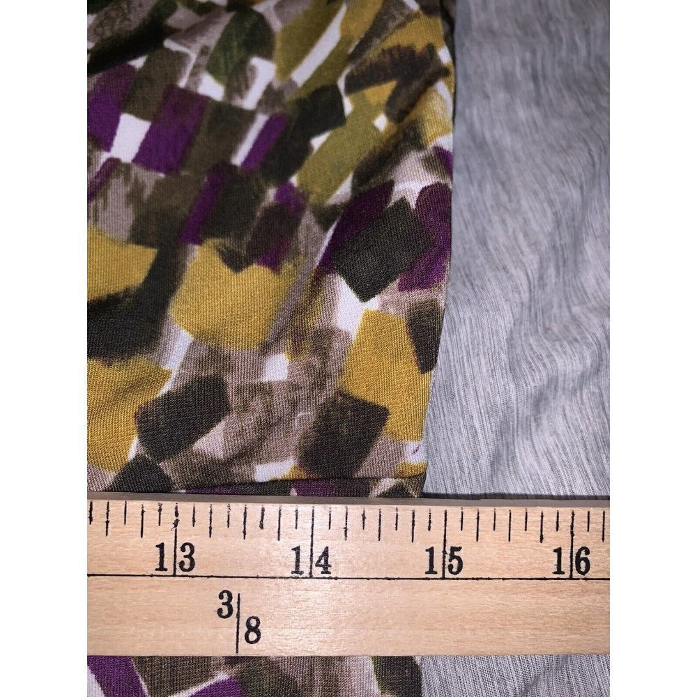 Premise Multicolored Abstract Pattern Business Casual Sleeveless Dress Size 4 - Picture 9 of 10